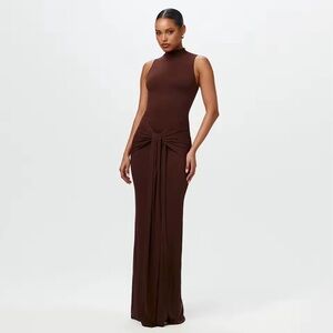 Commense Rich Brown Maxi Dress
XS